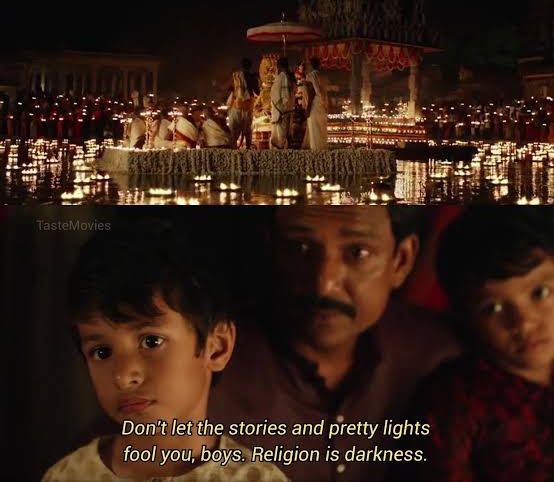 jyotigoyal08's tweet photo. Don't let the stories and pretty lights fool you, boys. Religion is darkness. https://t.co/aQ7pPMWuyA