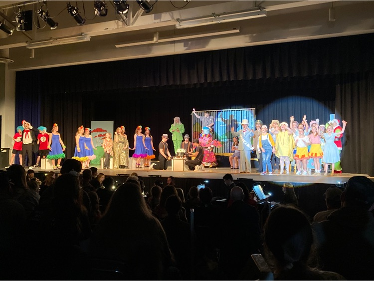 RC, tonight was an absolutely fantastic performance of Seusical the Musical! As a reminder, there will be one more performance tomorrow at 2pm. Doors open at 1pm, and tickets are limited!