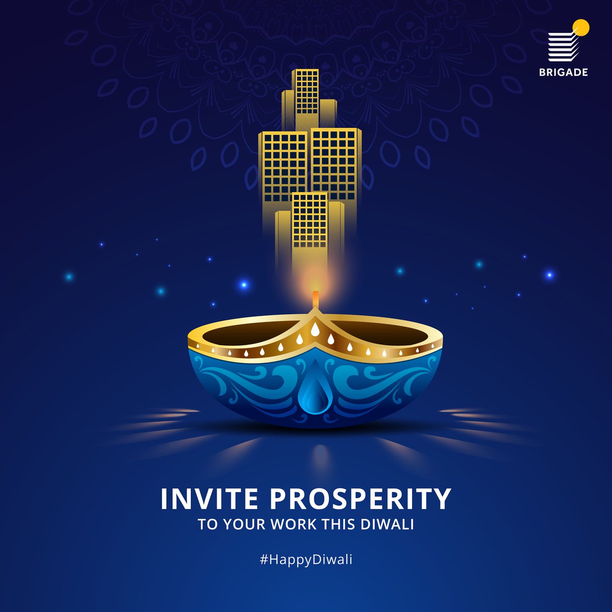 This Diwali, let's infuse our work with the warmth of tradition and the brilliance of innovation. Wishing you a #HappyDiwali!🪔✨ 

#FestiveSeason #WorkspacesByBrigade #BrigadeGroup #Workspaces #RealEstate #CommercialWorkspace #OfficeSpaces #OfficeSpacesByBrigade