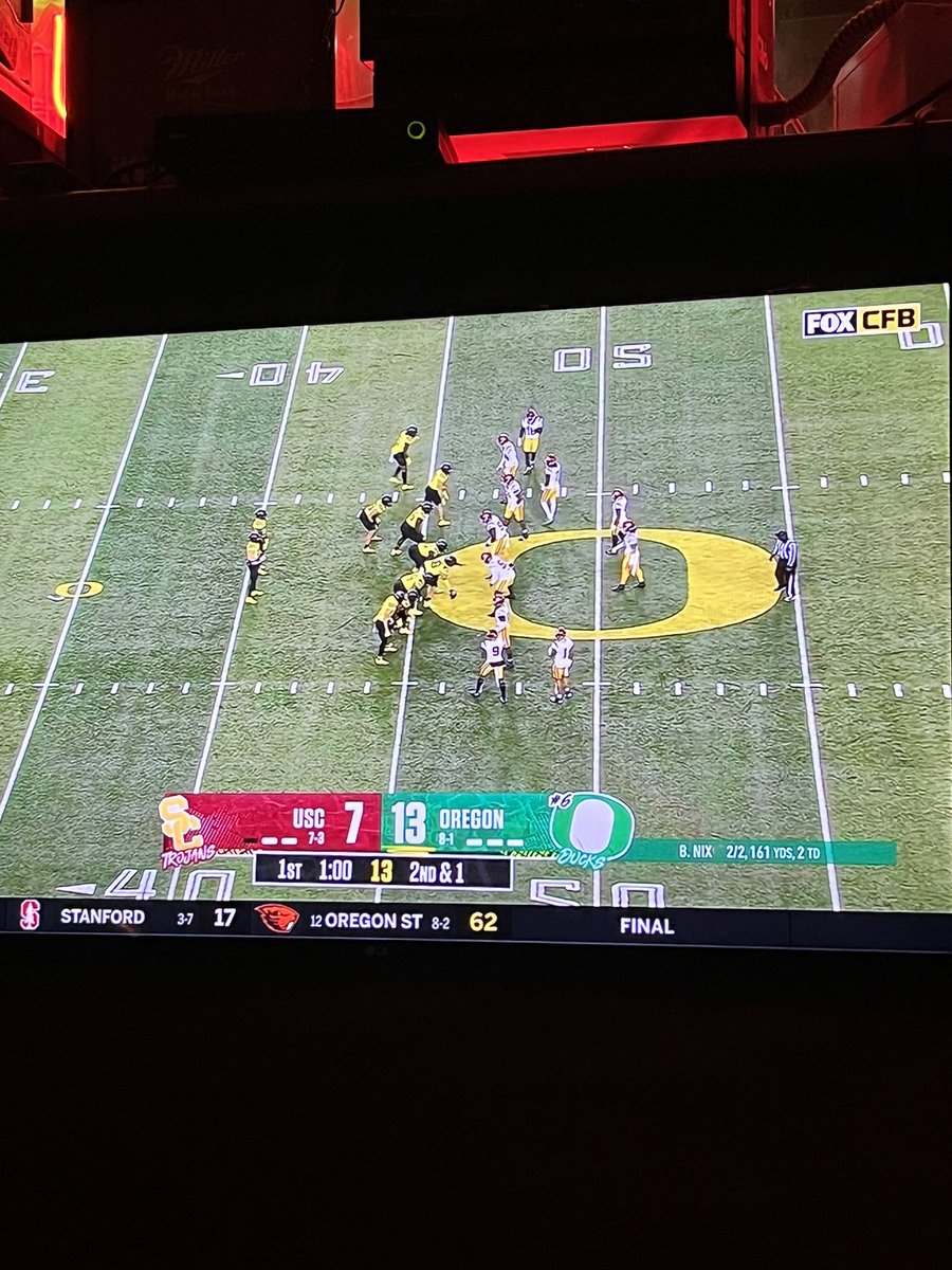 This stat line from Bo Nix… I mean… seriously??