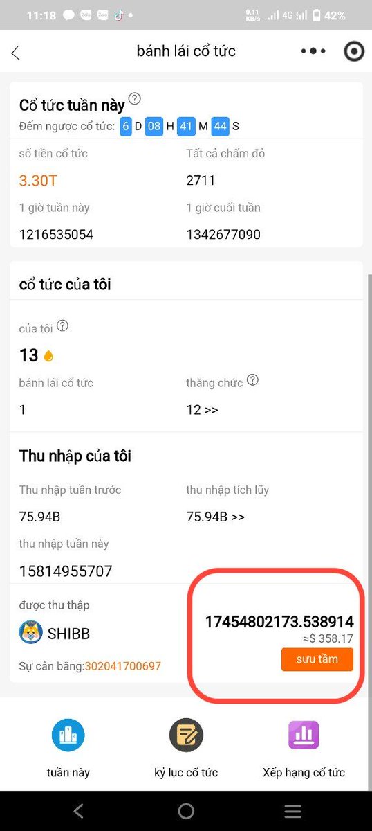 danthu365's tweet photo. Ai có cổ tức thì nhớ vào đây để nhận nhá. Tối qua dự án đã trả mà tỷ bận quá chưa vào nhận được. Thanks @KuGouEX vì đã cho iêm có thu nhập các kiểu con đà điểu😘😘😘
#KuGouEx #Typhucrypto #Cotuc #SHIBB #Crypto #KiemtienX #BTC https://t.co/EUTiDAQtbk
