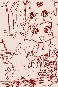 ちかごろのらくがき1
キャンピングたっぬ 