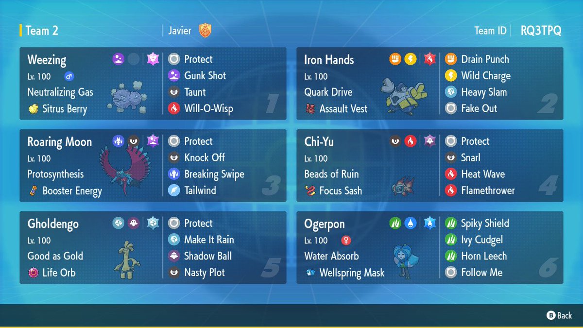 AdamAlexanders's tweet image. Crazy day… went 3-3 in the MSS and switched up the team then ended up winning the DMV PC! The inner child is beaming also one time for Weezing and Roaring Moon. #PlayPokemon