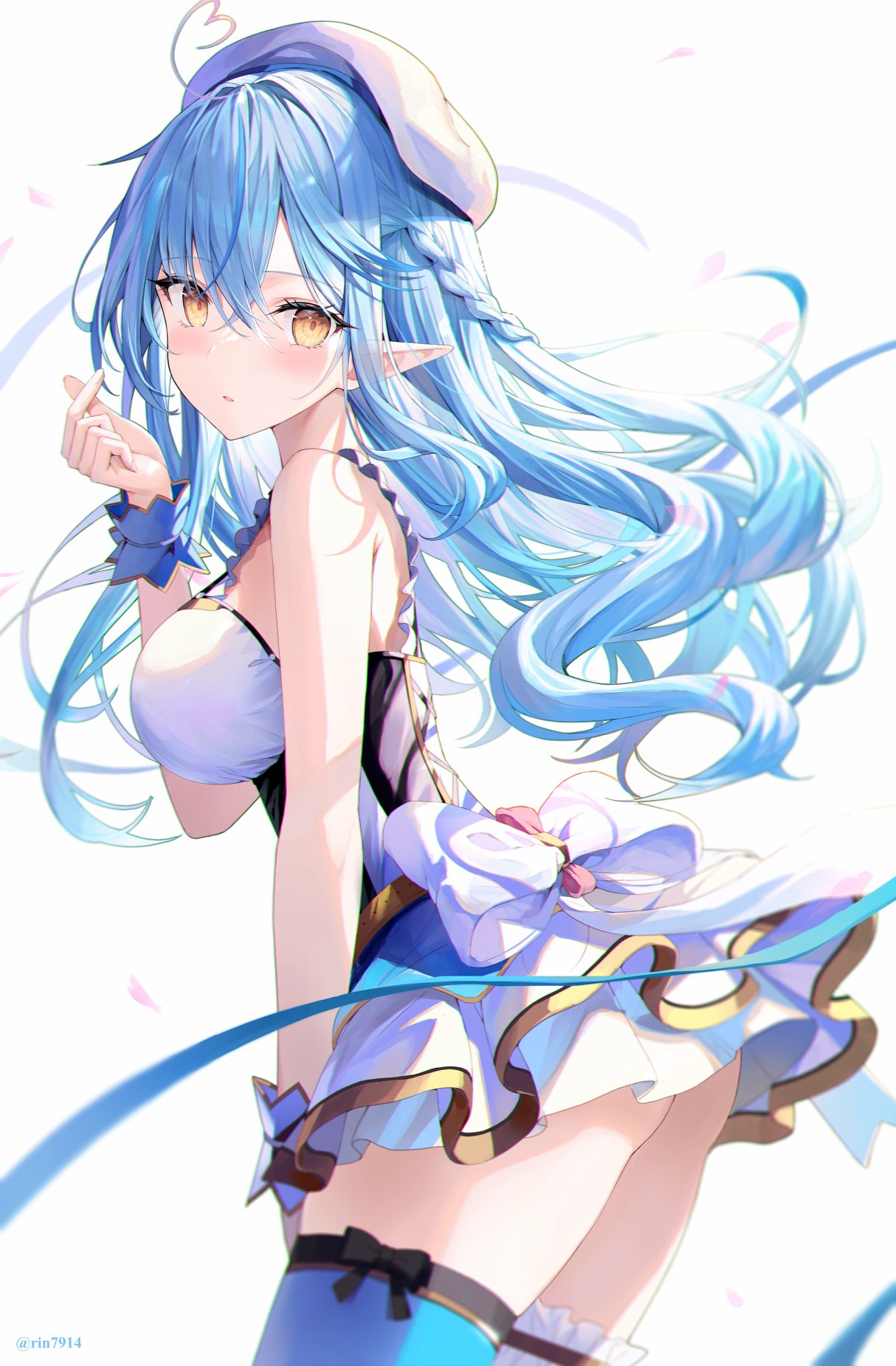 雪花ラミィ　等身大BIGタオル　ホロライブ　5期生　けもみみ 雪花ラミィ 等身大BIGタオル ホロライブ 5期生 けもみみ - タオル