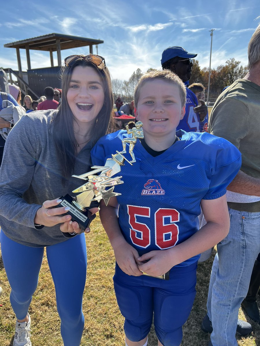 kamilobliner's tweet photo. Proud big sister moment! Preston's team went undefeated this season and won their championship game today!

He is so driven and has such a positive and lighthearted demeanor. I can’t wait to watch him grow as a person and see what other amazing things he achieves! https://t.co/Zr1Kk2FgD9