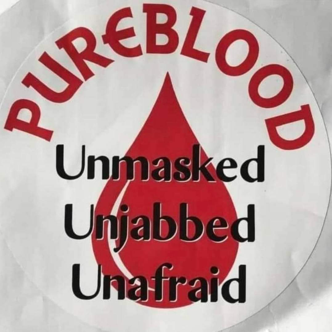 Sassafrass_84's tweet image. That would be me. Raise your hand if you're riding with me. 🙋‍♀️ #pureblood