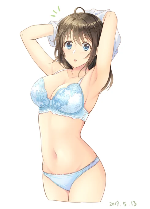 #いいお腹の日 と #いいおっぱいの日 を見逃した絵② 