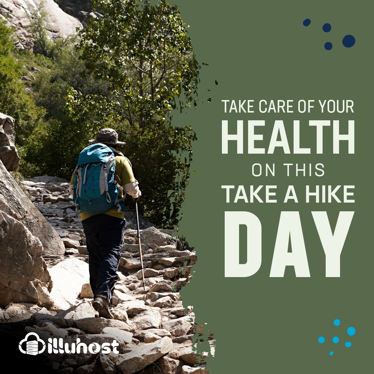 Illuhost's tweet photo. Let us take care of your fast and colorful website on this calm autumn day. Relax, we've got you covered.

Hike to the top with https://t.co/JXzoBk4sT3 

#hike #Takeastepforward #hikingadventures #illuhost #web3 https://t.co/RLoGn1R9Cc