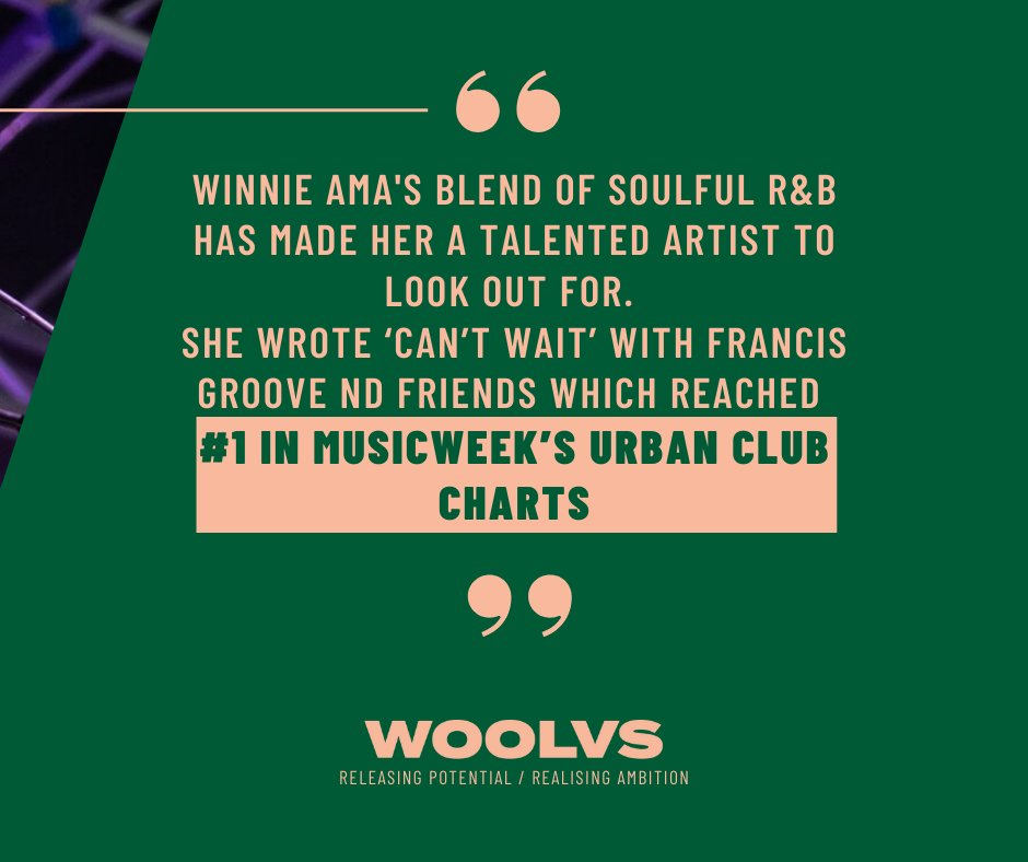 🌟 Our Artist Spotlight of the Week is Winnie Ama 🌟

Another incredible 2023 Translink Session's Finalist and rte2fm Rising Artist- The talent in Northern Ireland is next level!

To be our feature of the Week send us a DM
Join the community and find your people!
Link in Bio