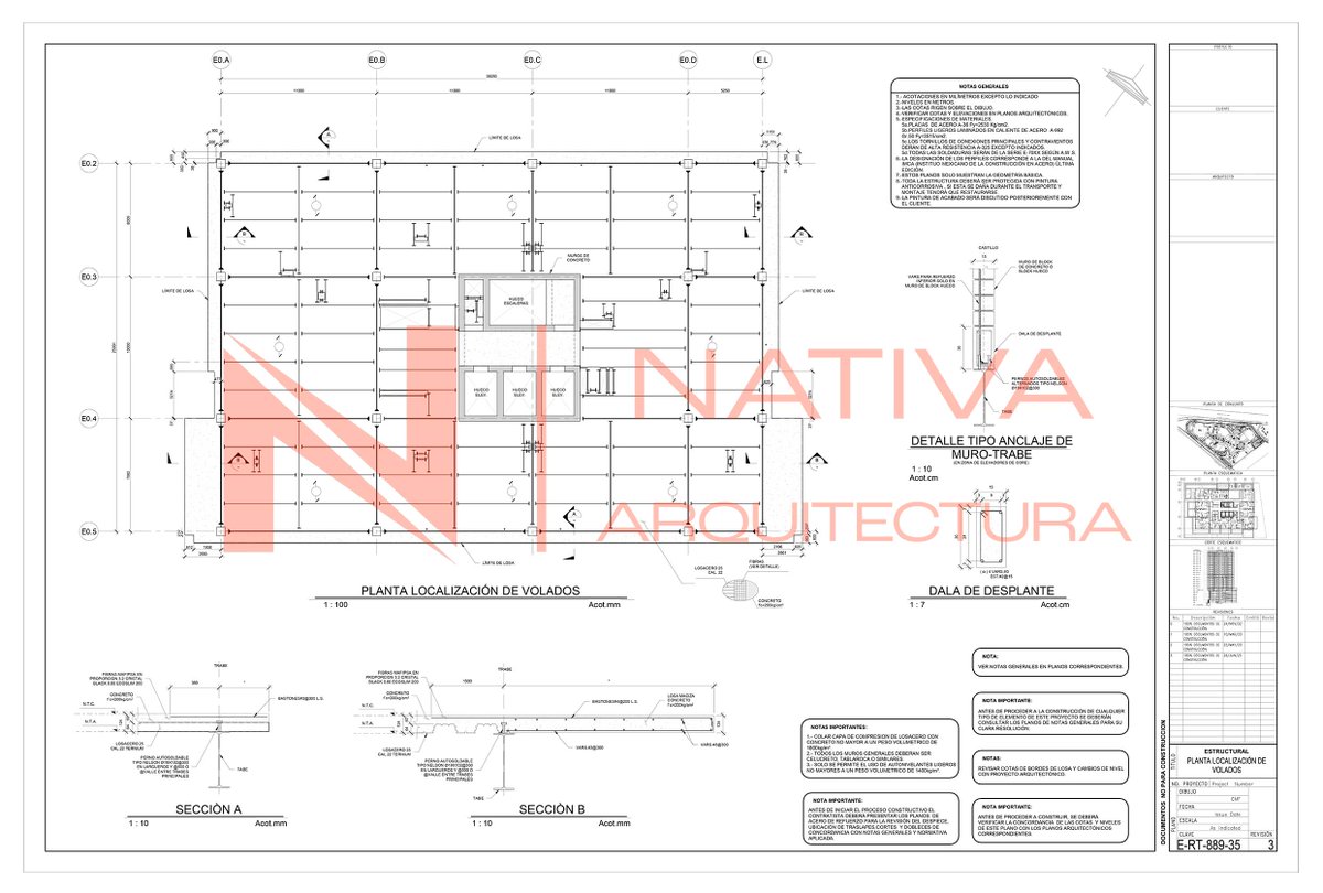 Planos Estructurales - BIM Estructural.
Revit Estructural Modelo LOD 350.
· Documentación
· Cuantificación
· Coordinación con las demás Ingenierías
#ArquitectosCDMX #EstructuristasCDMX #ProyectoArquitectónico #DiseñoArquitectónico #CáluloEstructural #BIMEstructural #Remodelación