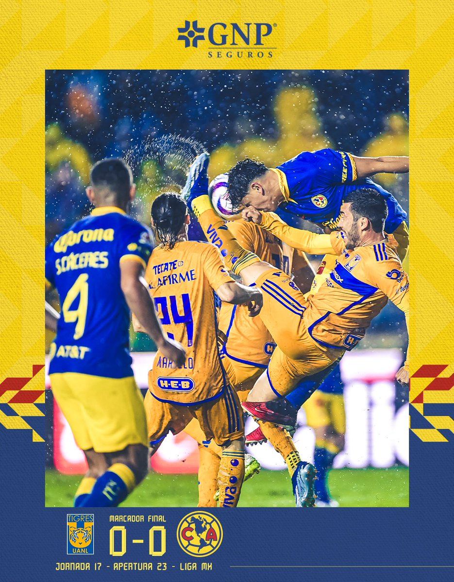 Marcador Final 🦅
<a href="/GNPseguros/">GNP Seguros</a>
#Viviresincreíble