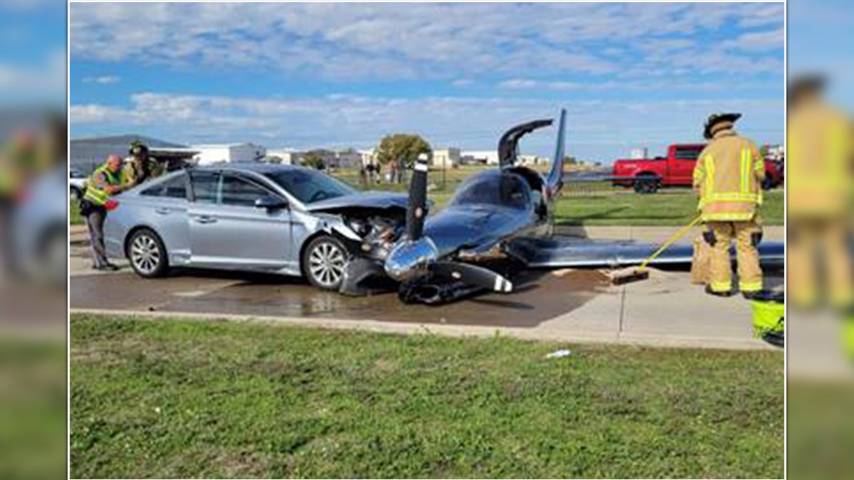 Plane and car collide in Texas: no injuries.
avweb.com/flight-safety/…