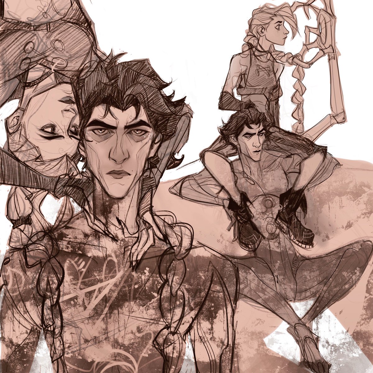 …..ärˈkān….. #ArcaneFanart #arcane #jinx #viktor