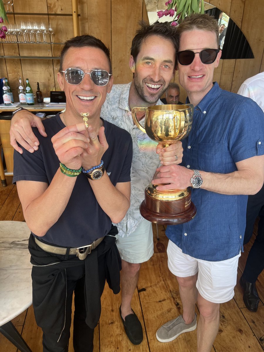 Few Melbourne cups here . ⁦<a href="/FrankieDettori/">Frankie Dettori</a>⁩