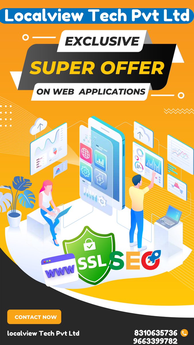 LocalviewIn's tweet image. 🚀 Unleash the power of the digital realm with LocalView Tech Pvt Ltd! Elevate your brand to new heights with our stellar web development expertise. 🌐 We don't just create websites; we craft immersive digital experiences that captivate your audience. #website #localview