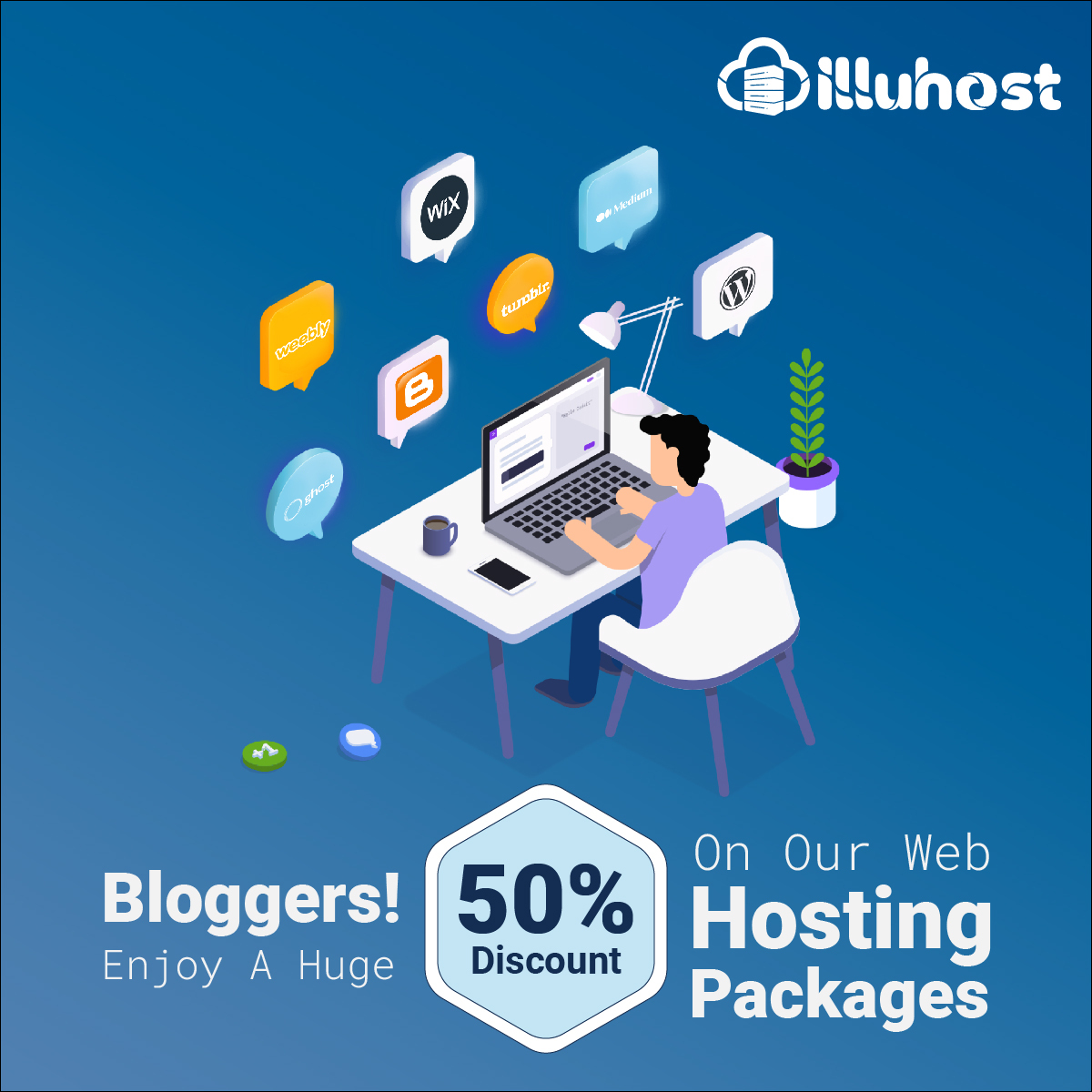 Illuhost's tweet photo. Take your blogging journey to the next level with a 50% Discount on Illuhost's Web Hosting Packages

Get Web Hosting from https://t.co/JXzoBk4sT3 

#illuhost #blogging #bloggers #Blogs #vlog https://t.co/OyfEiN5x6c