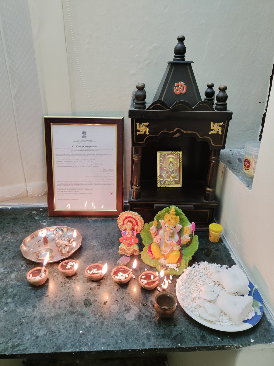 dhiren_kush's tweet image. May this Diwali bring brightness to your life, just like a robot illuminates our innovative world! Wishing you a Happy Diwali filled with light, joy, and technological marvels. #HappyDiwali #nextuprobotics