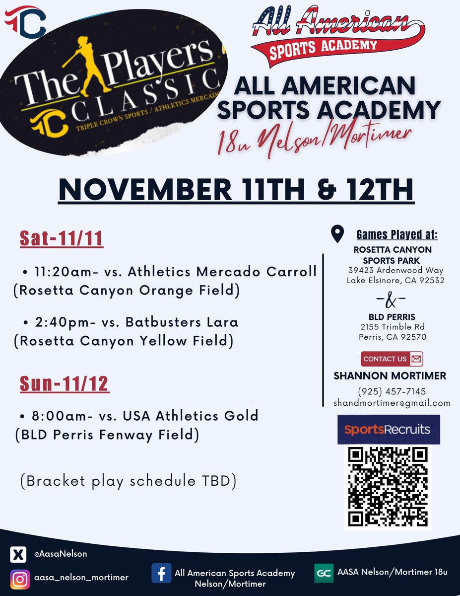 hannah2BOF2024's tweet photo. Thank you to all the coaches that came out and watched my team today!! Here is a swing/highlight compilation and my schedule for tomorrow. Hope to see you guys out there again!! @CoachPinkerton @UCR_CoachPalmer @cindybristow @JMan4514 @Coach_Sarg https://t.co/lqWhcv3JUQ
