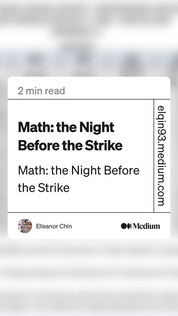 elleanorchin's tweet photo. Going in to the second full week after the strike ⁦@pdxteachers⁩ @ppsconnect I support Portland teachers 
Math: the Night Before the Strike
https://t.co/gE9OReb2g2 https://t.co/QhVXV4jYUv