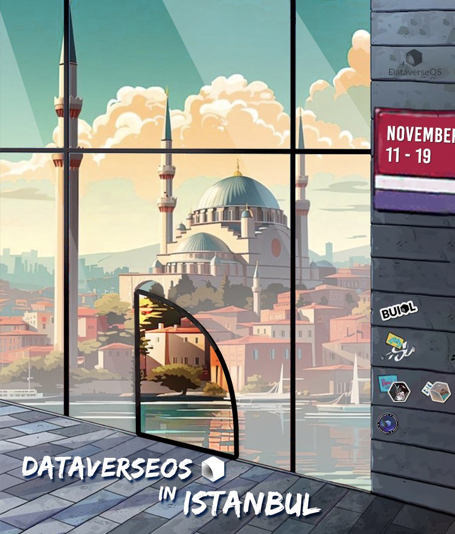 DataverseOS's tweet photo. DevConnect is just around corner and we can't wait to meet you there🇹🇷!
Our team will be attending and speaking at various conferences and events for the week of Nov. 11 - 19 🙌
Check out this thread and enter #dataverse! https://t.co/BTIYdLgRbc