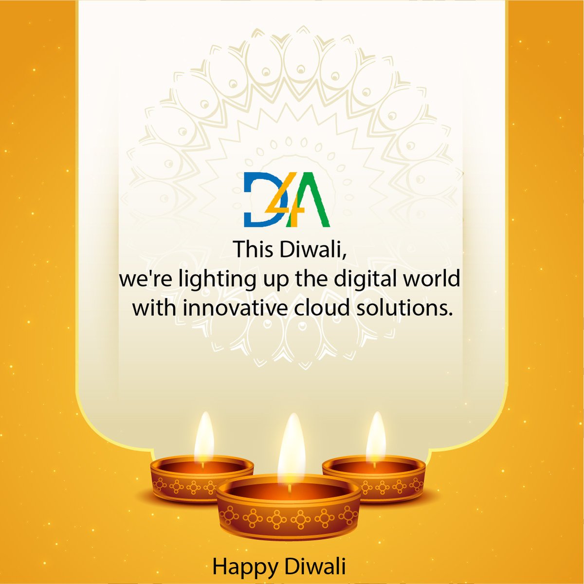 D4ACloud's tweet photo. May the lights of Diwali illuminate your life and bring you endless moments of joy and prosperity. Happy Diwali! 

#HappyDiwali #D4A #TeamD4A https://t.co/jfMHnUFSmJ