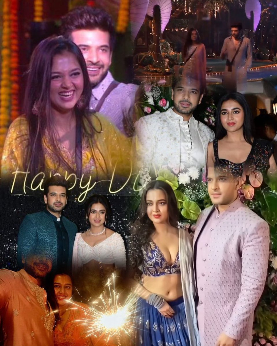 Happy 3rd diwali together fastbhag 💖💥🥳. I wish this Diwali light and brilliance bring lots of joy, peace, wealth, and memories that you will treasure forever.  <a href="/kkundrra/">Karan Kundrra</a> <a href="/itsmetejasswi/">Tejasswi Prakash</a> ♾️🪬❤️

#TejRan #TejRanFam #KaranKundrra #TejasswiPrakash