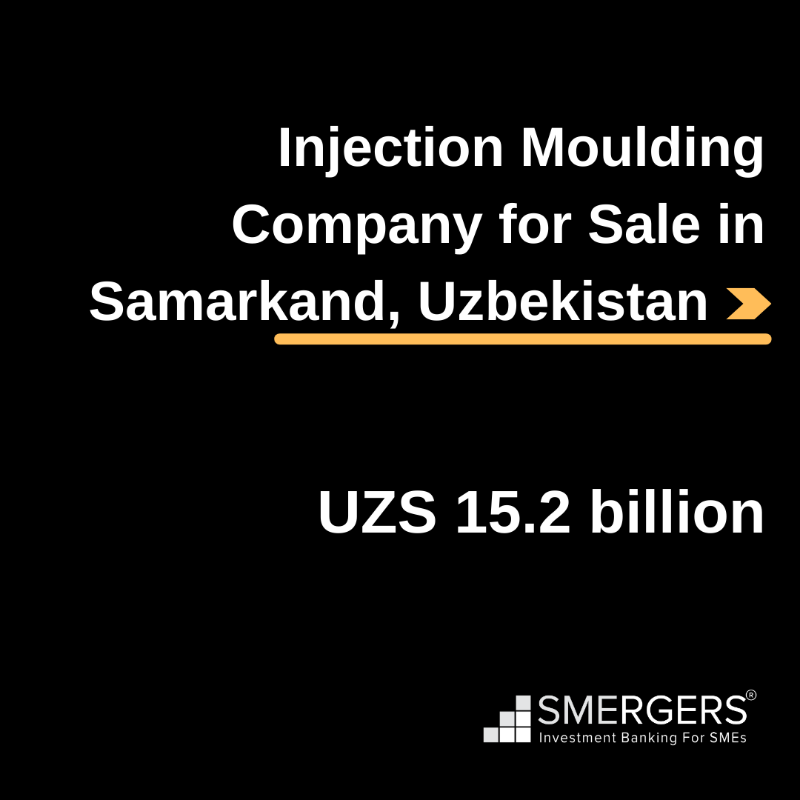 SMERGERS's tweet photo. 🇺🇿 For Sale: Company specializing in manufacturing plastic profiles and cables for the construction industry.
#injectionmolding #injectionmoulding #injectionmoldingmachine #manufacturingbusiness #manufacturingsetup #factoryforsale #uzbekistanbusiness #samarkand #businessforsale