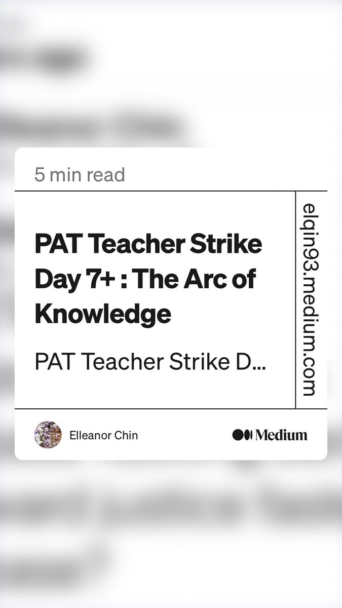 elleanorchin's tweet photo. #greatschoolsforall are vital for democracy @pdxteachers @ppsconnect PAT Teacher Strike Day 7+ : The Arc of Knowledge
https://t.co/R1nlRpEcC1 https://t.co/ReMwID2Ofw