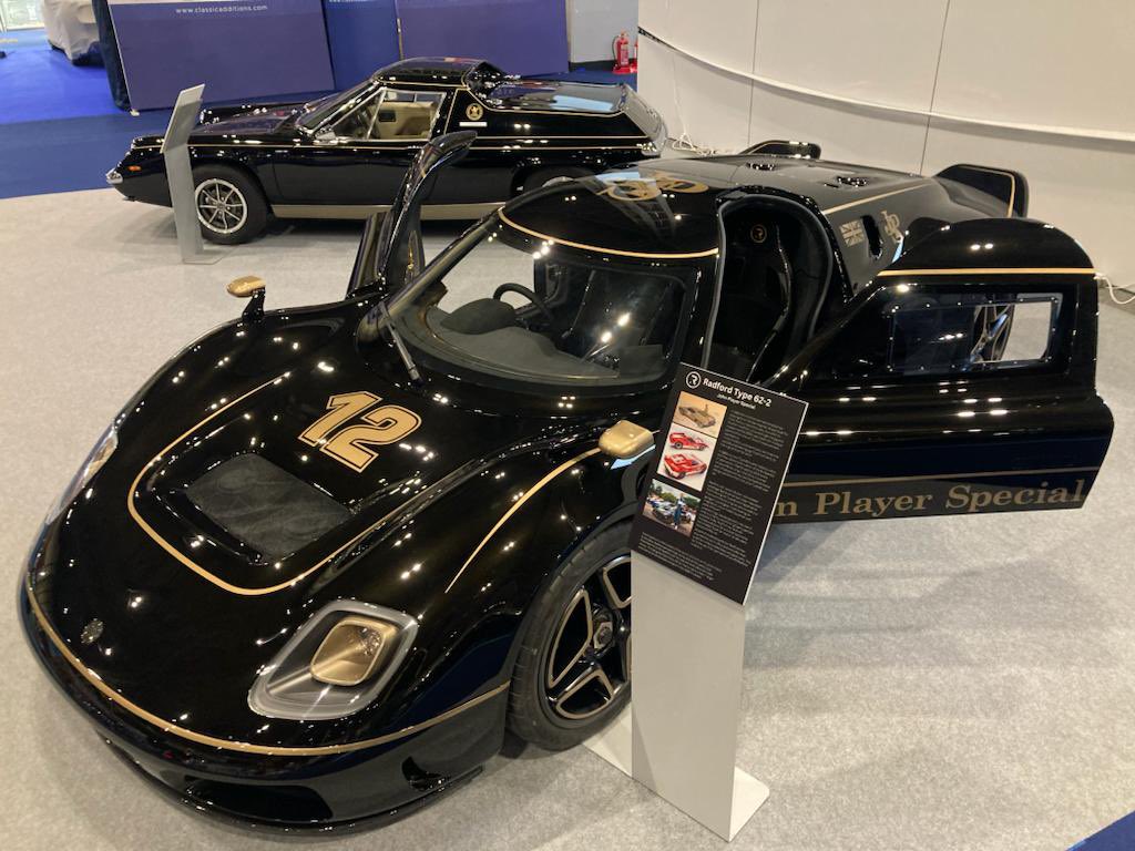 JensonButton's tweet image. Busy few days for @Radfordmotors as our Pikes Peak type 62 and ‘Ron’ Burgundy are on show at Las Vegas Concours and across the pond our first right hand drive type 62 is on show at the Birmingham @ClassicMotorNEC 

What is your favourite type 62-2 so far?

#radford #type622 #jps