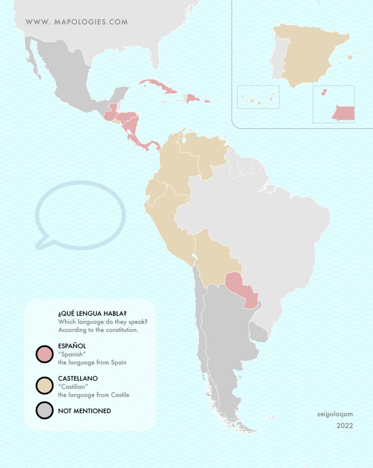 Mapologies_com's tweet image. Day 12 &quot;South America&quot; is the 12th Map 🗺️ of #30DayMapChallenge 

What language do they speak? Español or castellano? According to their constitution.

mapologies.com/category/spani…

#30dayMapChallenge #30MapChallenge #MapChallenge #mapologies #geography #spanish
Show more