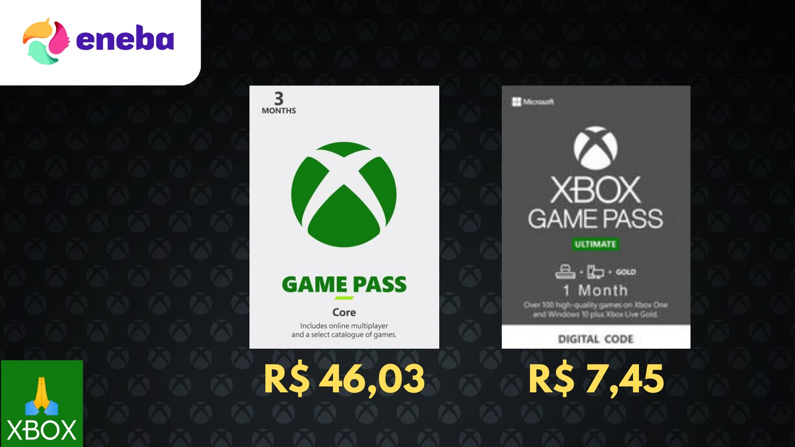 Comprar Cartão Xbox Game Pass 1 Mês