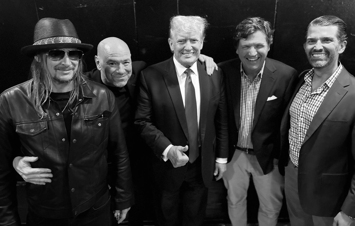 DanScavino's tweet photo. Just took this pic departing #UFC295 at Madison Square Garden in New York City⦠https://t.co/B8aztGi5mO