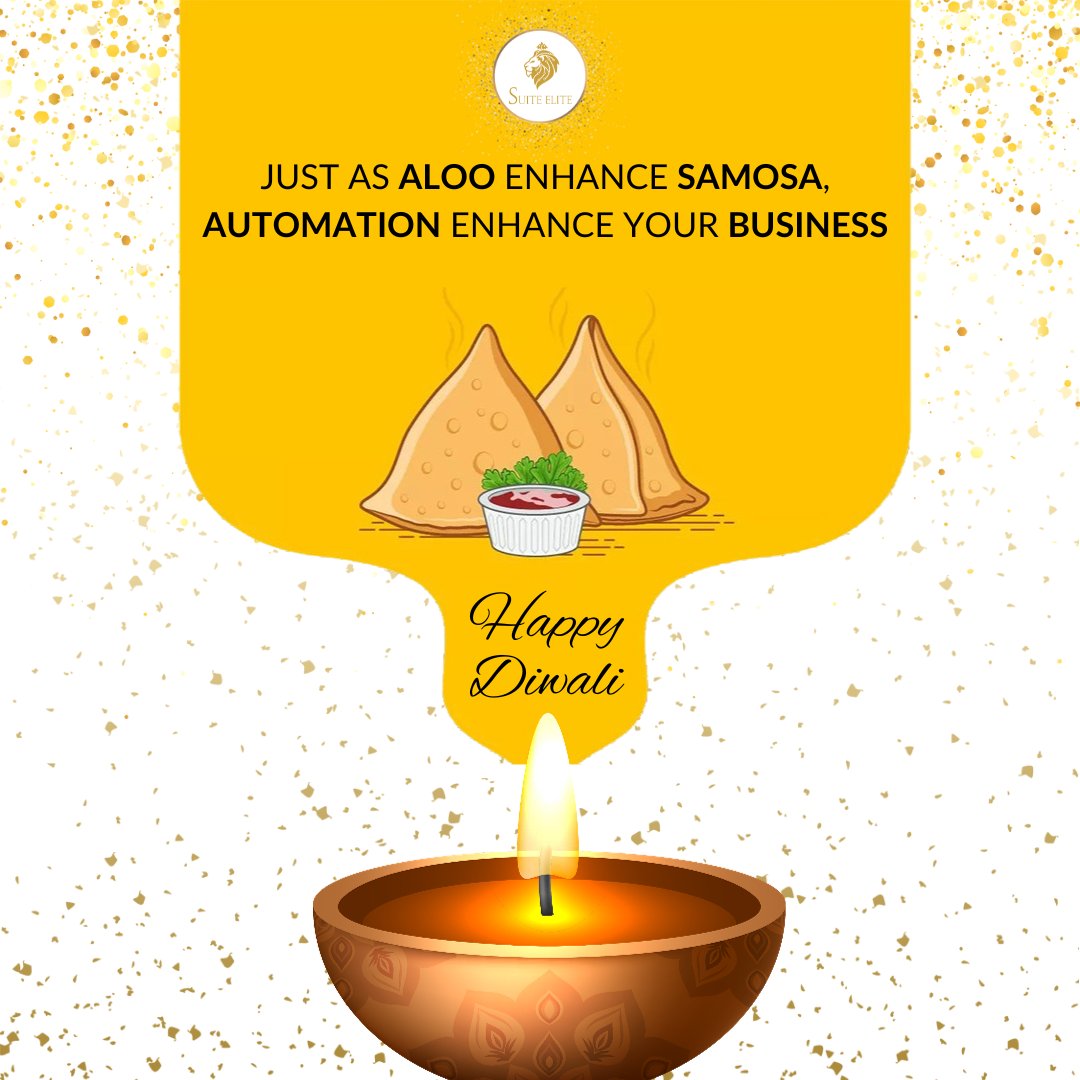 Suite_Elite_In's tweet photo. Illuminate your business with the brilliance of automation this Diwali! πβ¨
#HappyDiwali #AutomationCelebration #BusinessBrights #DiwaliAutomation #SuccessSparks #EfficiencyCelebration #SuiteElite #Byte2eat https://t.co/vBzJC28dGs