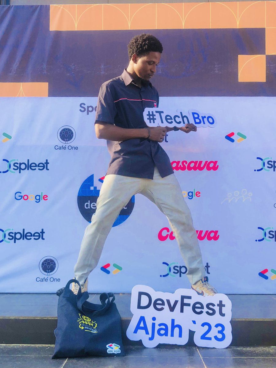 bryhim_mohammed's tweet photo. To grow in tech, you have to talk less and do the actual work.  

#DevFest #DevFestAjah
#DevFestAjah23 #GDGAjah https://t.co/MZh6WMFgaK