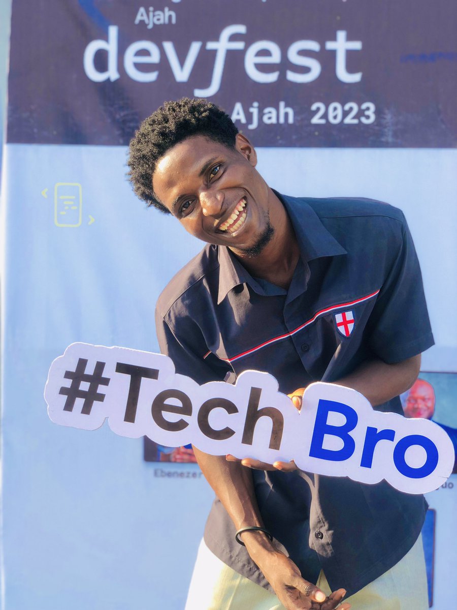 bryhim_mohammed's tweet photo. To grow in tech, you have to talk less and do the actual work.  

#DevFest #DevFestAjah
#DevFestAjah23 #GDGAjah https://t.co/MZh6WMFgaK