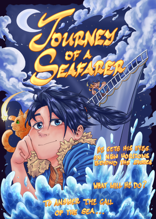 forgot to share the finished thingy
and i rlly like how it turned out!!
also pls ignore the cringe texts its supposed to be a movie poster,,