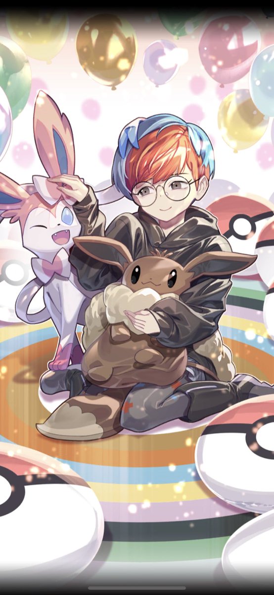 Susan4869_Poke's tweet photo. ポケマスの起動した時の画面がめっちゃ可愛いんだが…!?!?
そして、10連1発で推しポケニンフィア当ててくぅぅ👍👍 https://t.co/tB6K3UaGL9