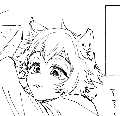 今日の夕方には🦊🐱雑捏造漫画アップできるかも～☺️