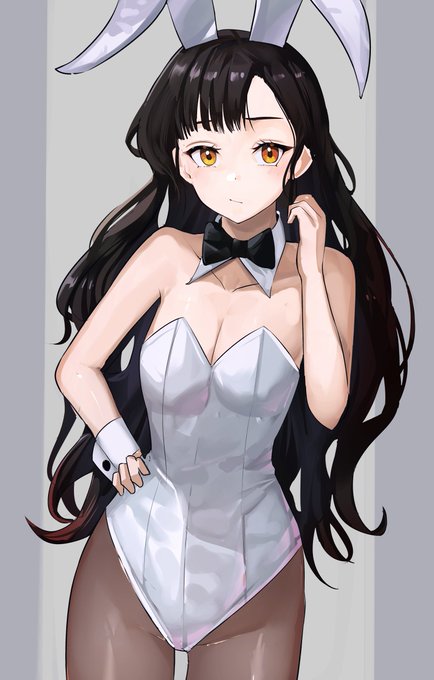 黒髪白バニーっていいよね…

ある方の写真参考(許可済) 