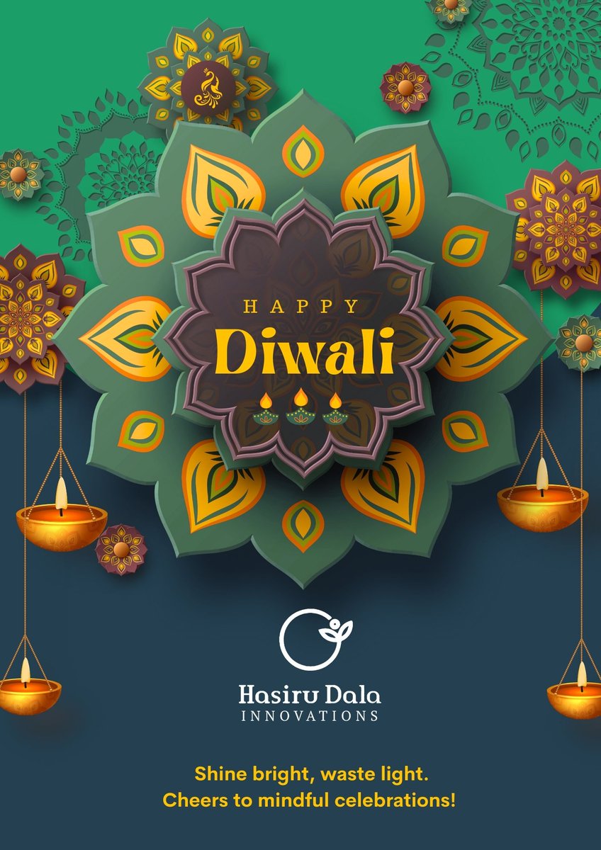 Wishing you all a very happy Diwali from team Hasiru Dala Innovations!