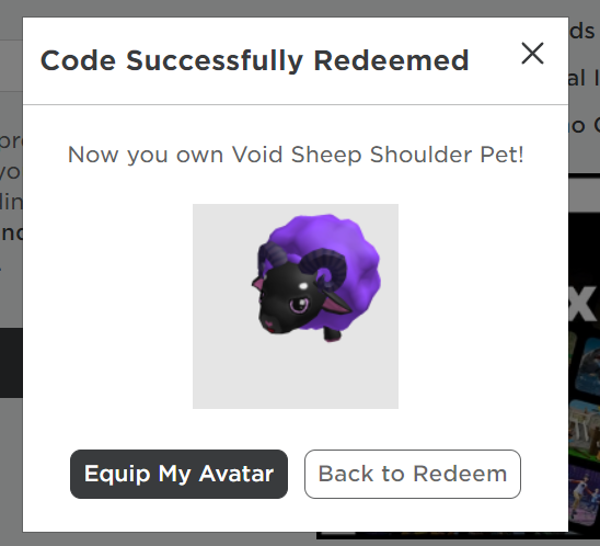 Rattathuii's tweet photo. 10 Code Void Sheep Shoulder Pet Giveaway 🎁

D96429SE9NDS
WZMFF3NL65V4
RFKMPTWUT6ZV
9WX78CHKSPW6
4VVL5PJEX2RH
XZXSTNRGL8UP
ZN6WTNU4657A
9WJLR53336FR
5PFTR7XU4JUN
QLNLLDAS79GH

https://t.co/uK7JZLm3hF

#Roblox #RobloxCode #RobloxFree #RobloxCodeFree