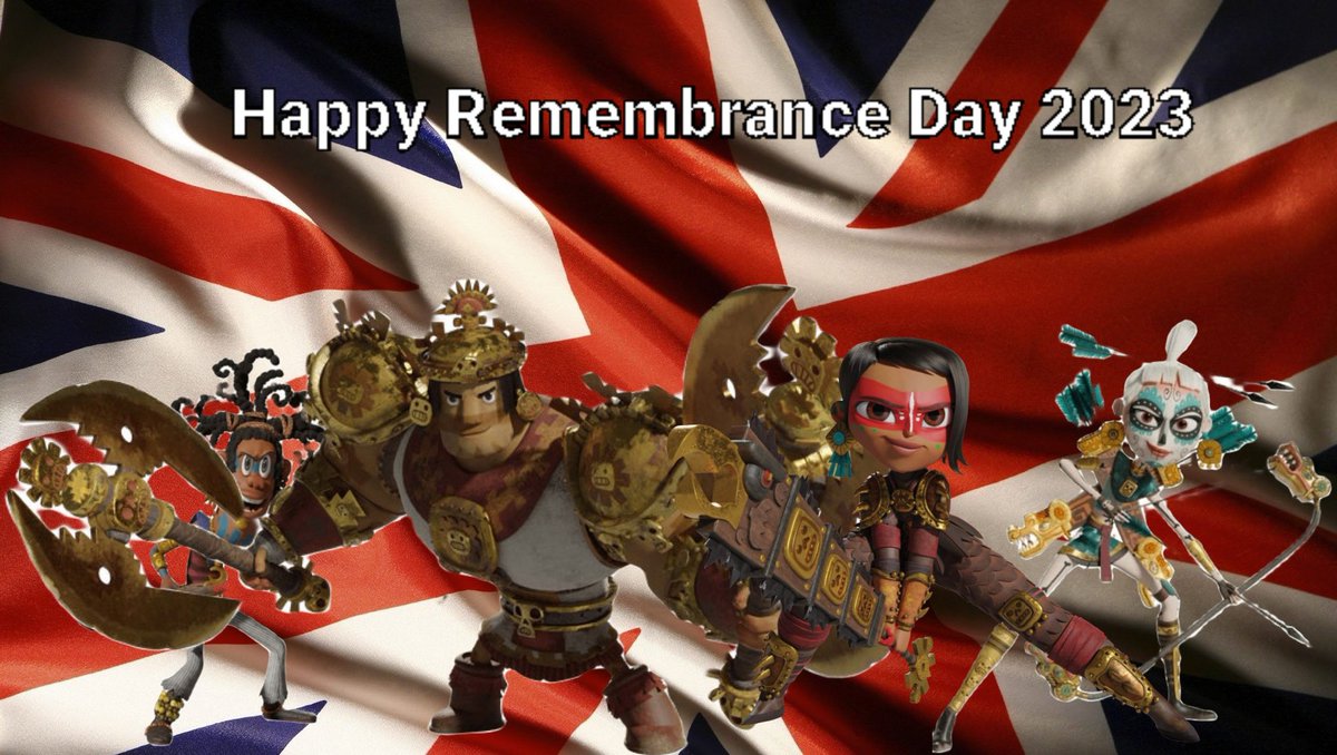 @Mexopolis #RemembranceDay #RemembranceDay2023 #MayaandtheThree #Commonwealth #UK #Canada #Australia