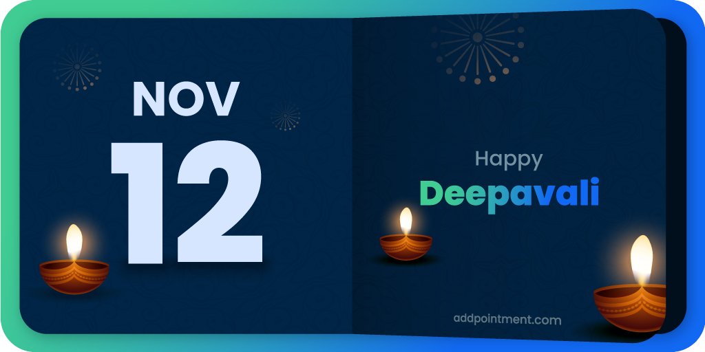 apptsoftware's tweet image. Happy Deepavali! 🎉🎊🪔
Deepawali is an ancient Indian festival. It symbolises the spiritual victory of light over darkness, good over evil, and knowledge over ignorance. This holy day is celebrated with a festival of lights, lanterns, candles, and festive decorations. #Deepavali