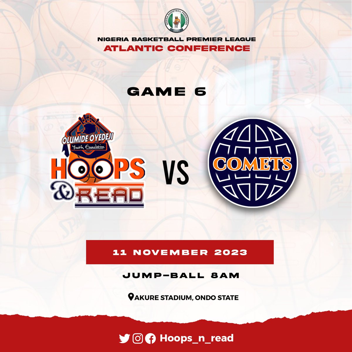 Hoops_n_read's tweet image. Our last game of the Conference 8 will be against Ebun Comets

#NBBF