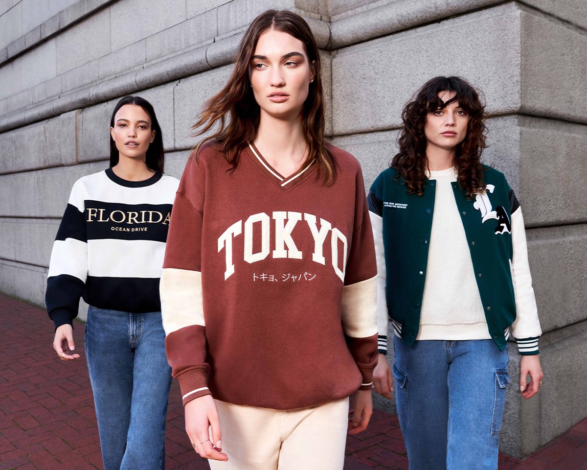 RnBArabia's tweet image. Bring out your inner sporty chic with our fashionable women's varsity collection, perfect for the colder days ahead!
Discover different styles from our women’s collection, available in-stores and online at randbfashion.com

#randbfashion #fallwintercollection
