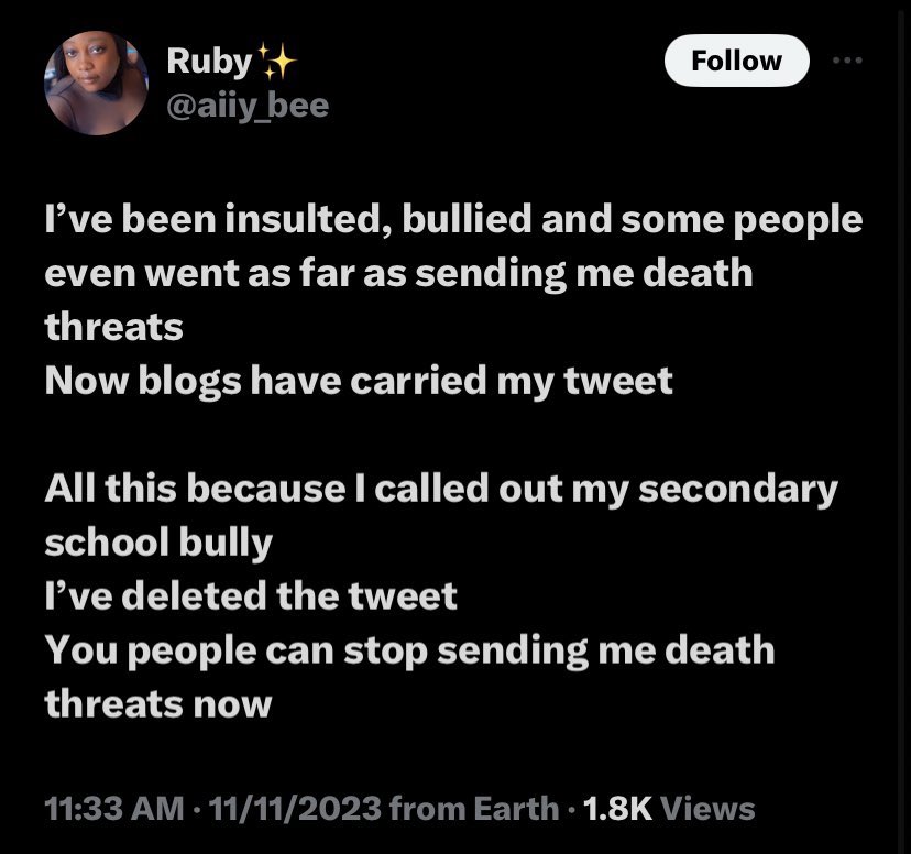 Biggpeace's tweet image. Shukura and her bbn slaves sending death threats to someone she bullied and maltreated....
Shukura can never change...we saw it on the show, how bullying got her disqualified 🤦🤦🤦

#BBNaija 
#justiceforruby