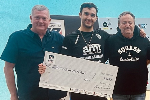 It’s the 11th &amp; biggest Tour title for Spain’s <a href="/PSAChallenger/">PSA Challenger Tour</a> Niort International champion <a href="/bernabeu_iker/">IKER PAJARES BERNABEU</a> in France squashinfo.com/events/10116

<a href="/RFESquash/">rfesquash</a> <a href="/FFSquash/">FFSquash - La Fédération Française de Squash</a> <a href="/UnsquashableUK/">Unsquashable</a> <a href="/SquashMadNews/">Squash Mad</a> <a href="/SquashSite/">Squash Site</a>