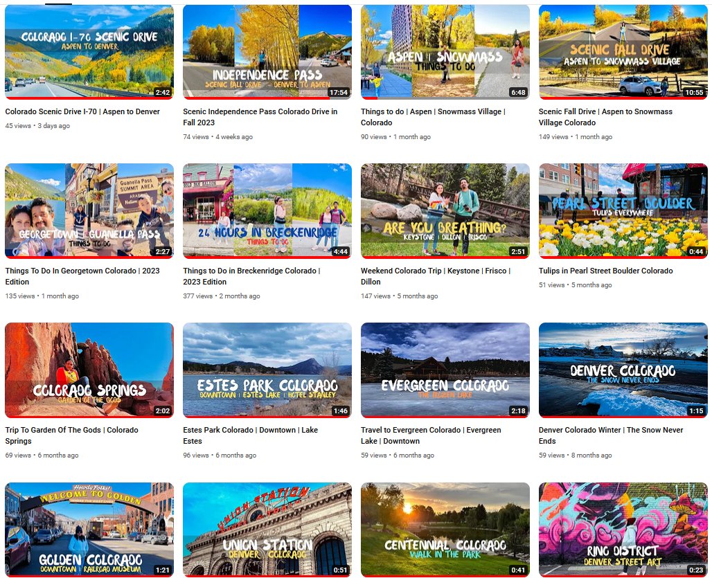 Loads of extremely cool content.
Do Watch our Videos and SUBSCRIBE to our channel.
#Colorado #Travel #YoutubeTravel #TravelYoutube #ColoradoYoutube