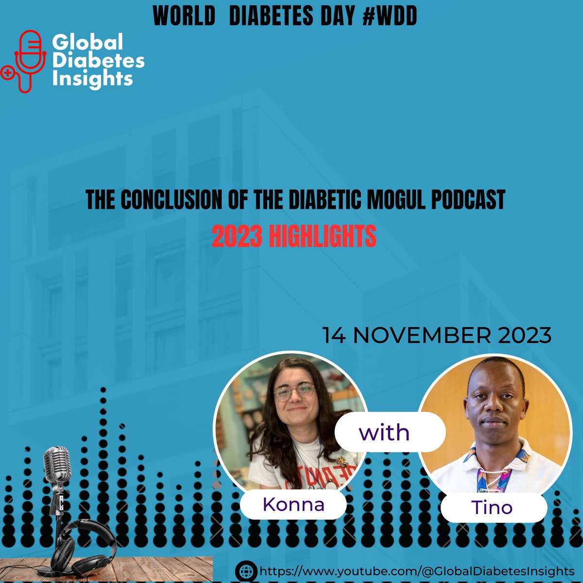 ‼️November Announcement‼️

It's nigh on impossible to have taken the decision to revamp our podcast title from "The Diabetic Mogul" to "Global Diabetes Insights".

Forever grateful to our remarkable guests &amp; our beloved supporters for being an exceptional audience, to-date