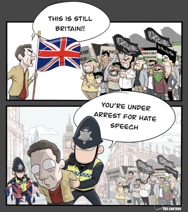 GarethDavies007's tweet image. Does this cartoon summarise the true state of British policing?

Is this you @metpoliceuk